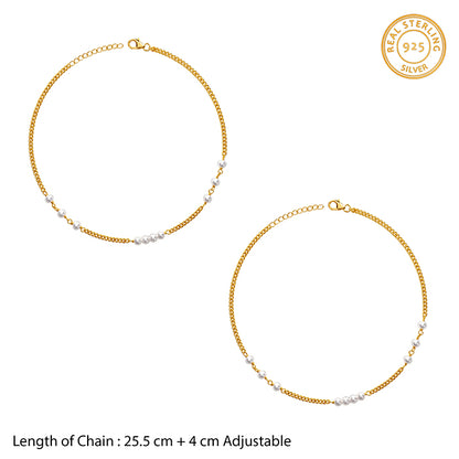 Golden Effie Anklet