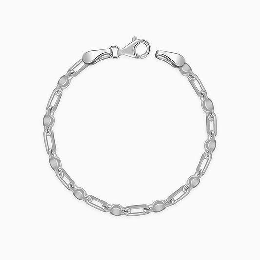 Silver Heshe Bracelet for Him