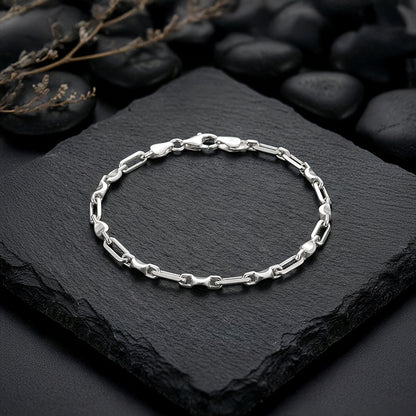 Silver Heshe Bracelet for Him