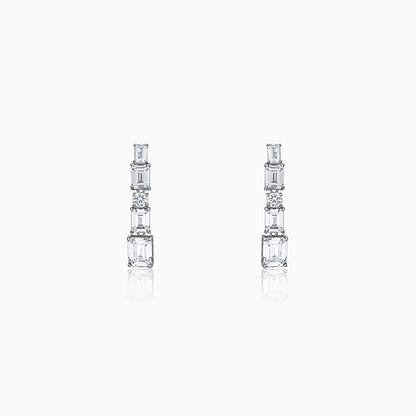 Silver Glam Earrings