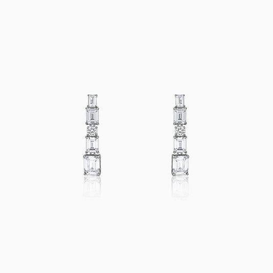 Silver Glam Earrings