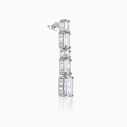 Silver Glam Earrings