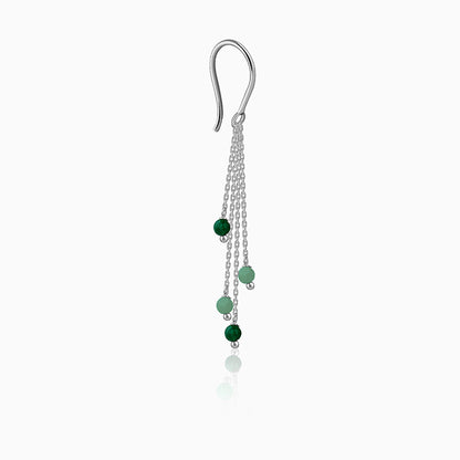 Silver Meridian Dangler Earrings