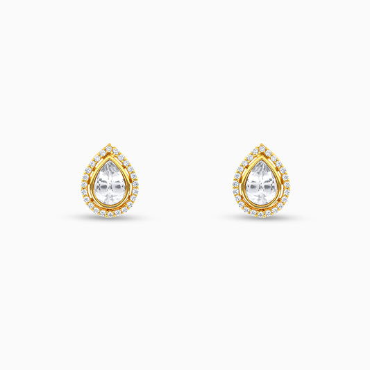 Golden Elowen Drop Earrings