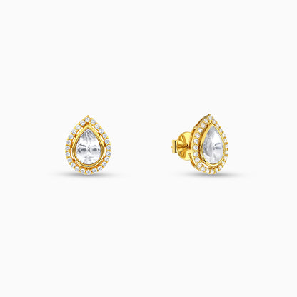 Golden Elowen Drop Earrings