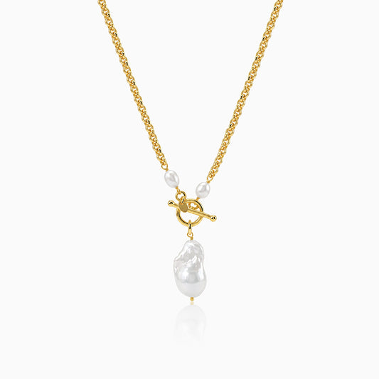 Golden Foam Necklace