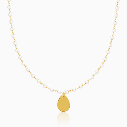 Golden Colleen Pearl Necklace