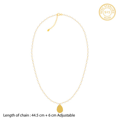 Golden Colleen Pearl Necklace