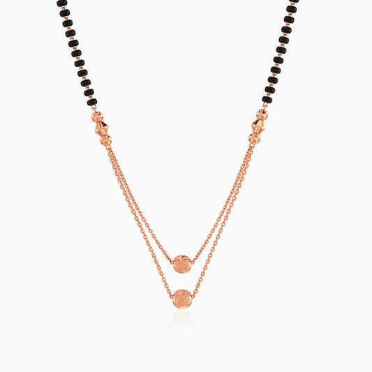 Rose Gold Nysha Mangalsutra