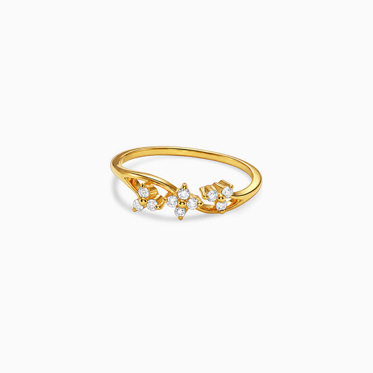 Golden Bougainvillea Ring (Size 12)