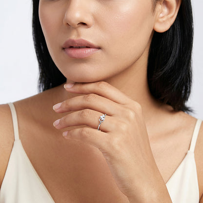 Silver Nova Drip Ring (Size 12)