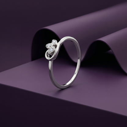 Silver Nova Drip Ring (Size 12)