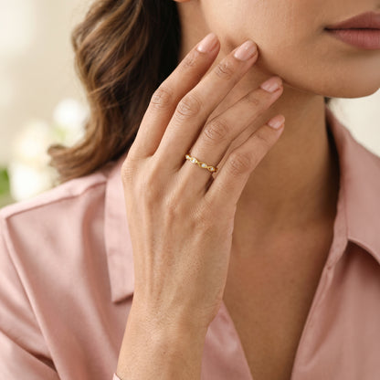 Golden Eterna Ring (Size 12)