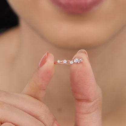 Rose Gold Gleam Ring