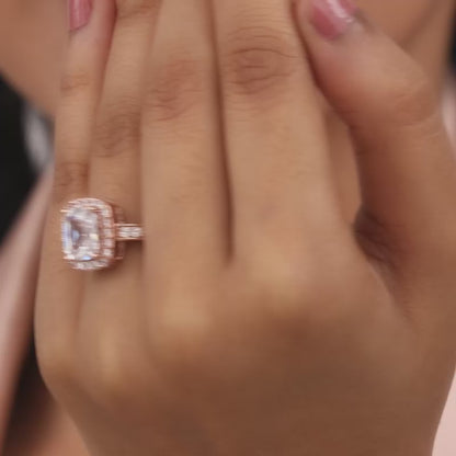 Rose Gold Classic Solitaire Ring