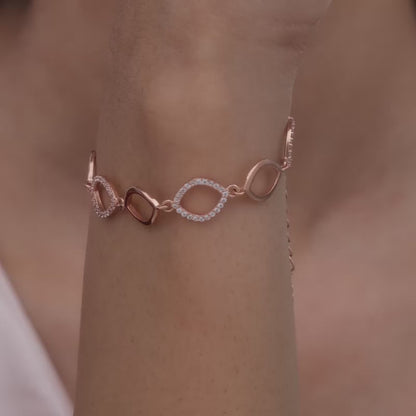 Kriti Sanon Rose Gold Harmony Bracelet