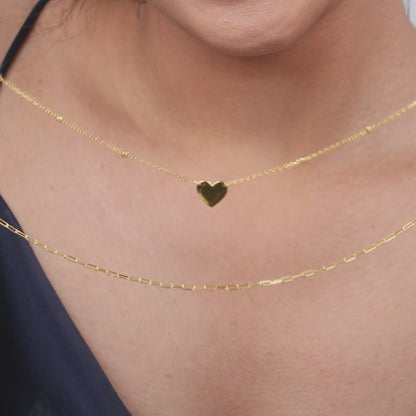 Kriti Sanon Golden Layered Love Necklace