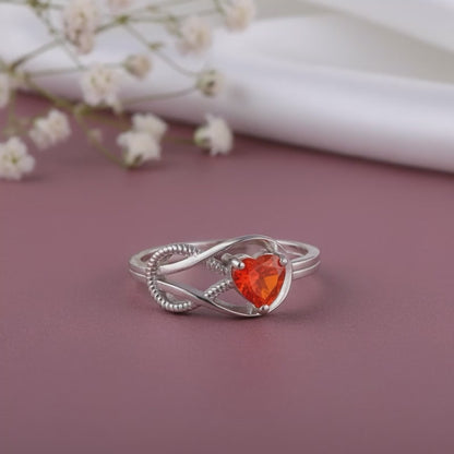 Silver Silent Vows Ring