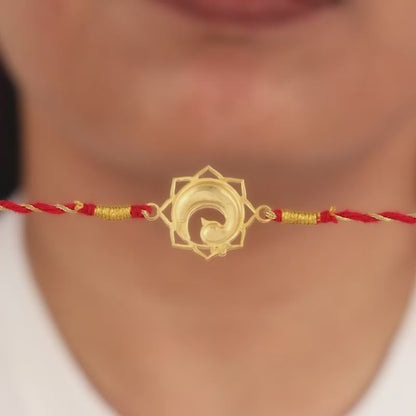 Golden Rangila Mor Rakhi