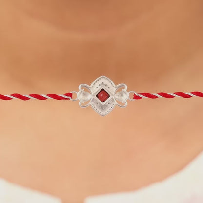 Silver Bliss Rakhi