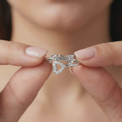 Silver Forever Bond Ring