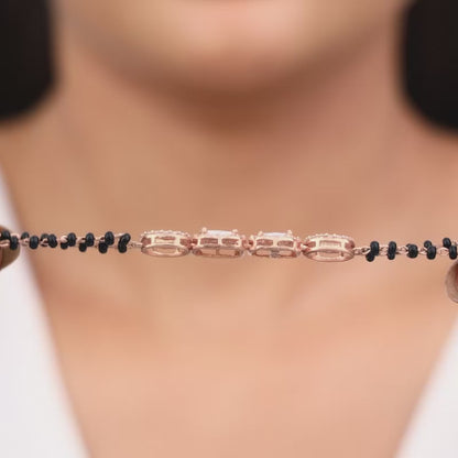 Rose Gold Love In The Air Mangalsutra  Bracelet