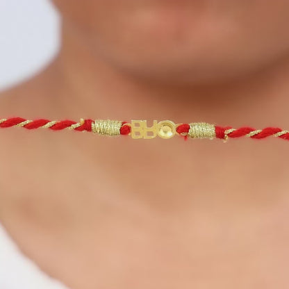 Golden Bro Rakhi