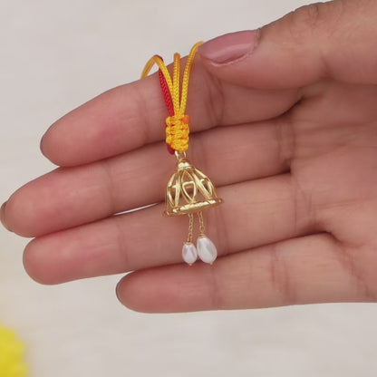 Golden Irreplaceable Bond Bhaiya Bhabhi Rakhis