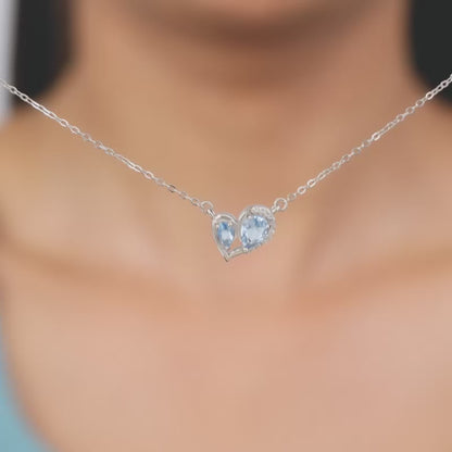 Silver First Love Necklace