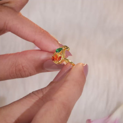 Golden Parvati Ring