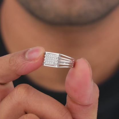 Silver Master Class Ring For Him