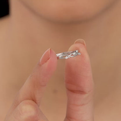 Silver Wreath Ring- Silver Ring for Women