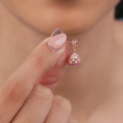 Rose Gold Kamla Jhumki