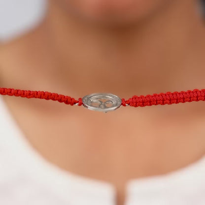 Silver Om Namah Shivaya Rakhi