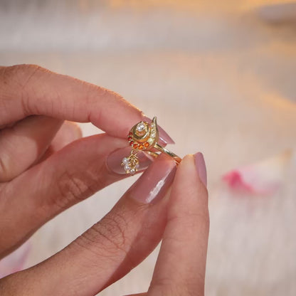 Golden Ambika Ring