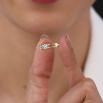 Gold Shared Journey Diamond Ring