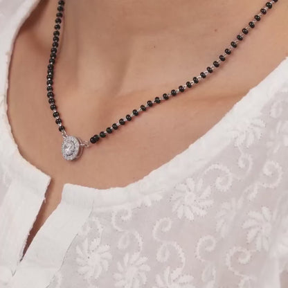 Silver Drizzle Drop Set