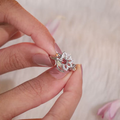 Silver Bhavani Ring