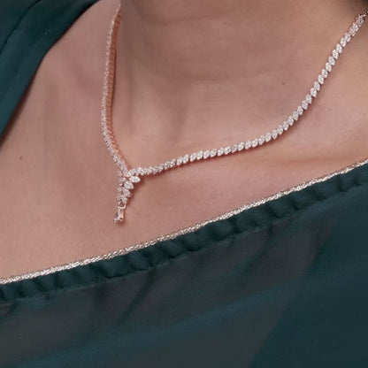 Rose Gold Party Wear Set