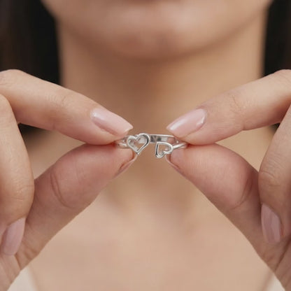 Silver Amora Ring (Size 12)