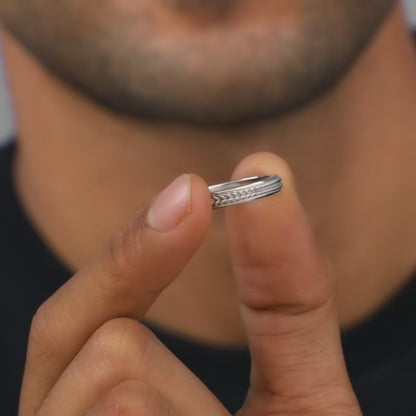 Aditya Roy Kapur Silver Czar Ring For Him