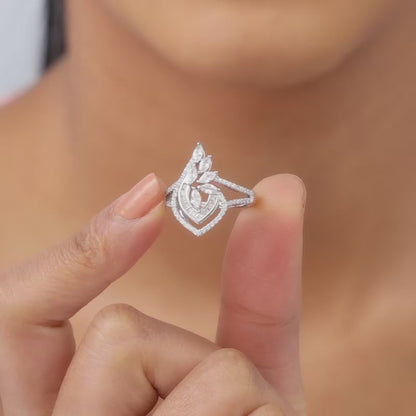 Silver Wing It Ring