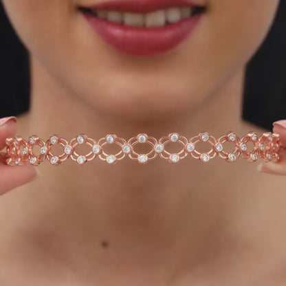 Rose Gold Supple Necklace