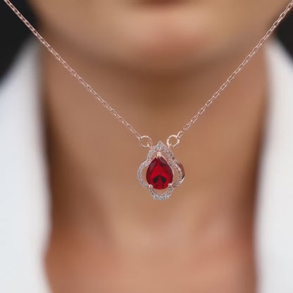 Rose Gold Love Confession Necklace