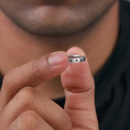 Silver Orae Ring For Him