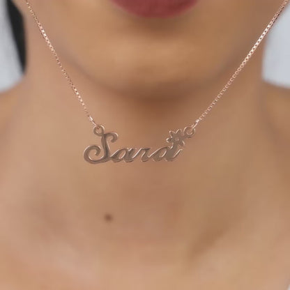 Rose Gold Personalised Self Love Pendant