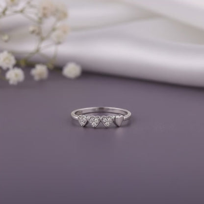 Silver Love Ring
