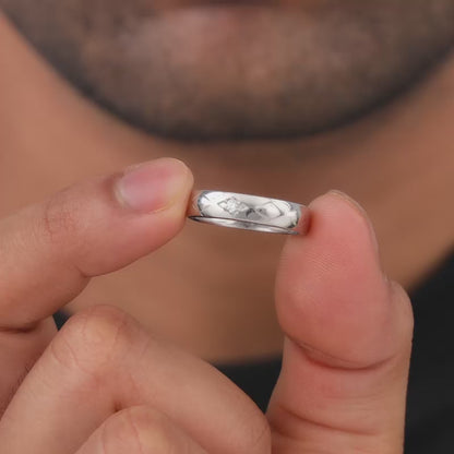 Silver Timeless Ring For Him