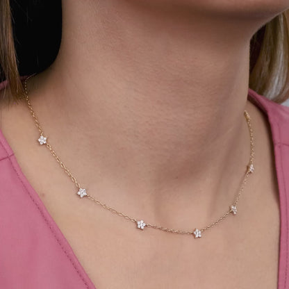 Golden Star Constellation Set Of Three