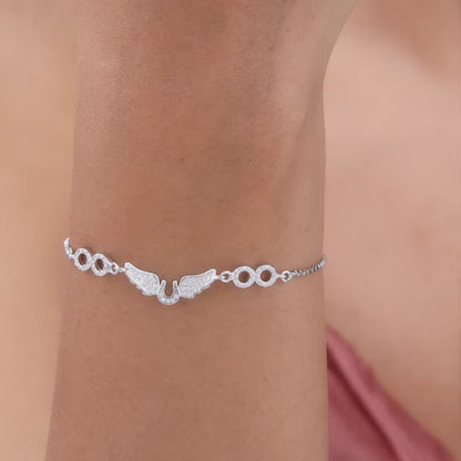 Silver Fantasy Love Bracelet